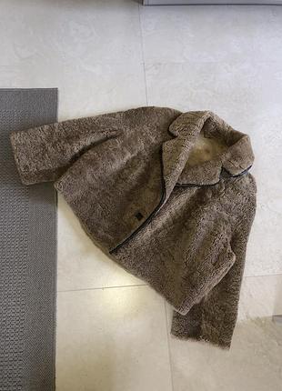 Дубльонка полушубок шубка з натуральної овчини натуральной овчины дубленка