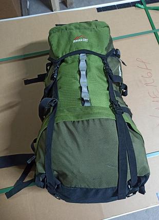 Туристический большой и прочный рюкзак на 65l asaklitt