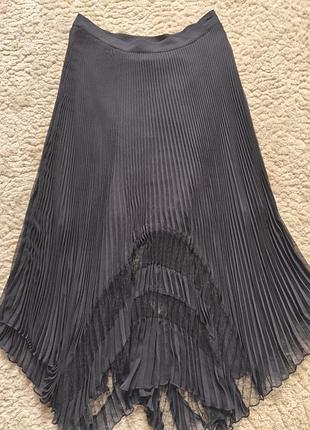 Новая красивая плиссирированная юбка от бренда next. размер 50-52.