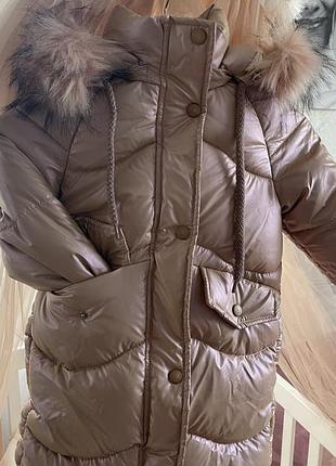 Тепленька зимова куртка-пальто