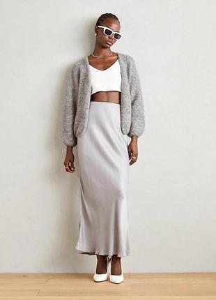 Сатинова максі спідниця mos mosh