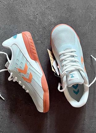 Подростковые текстильные кроссовки в сеточку мальчику hummel