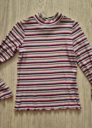 Гольфик для девочки 110-116 см, водолазка