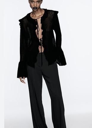 Кардиган на завʼязках