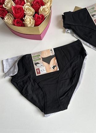 Набір 5 шт нових бавовняних трусиків з магазинною етикеткою 💙💛