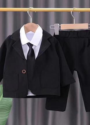 Брючный детский костюм для мальчика для малышей