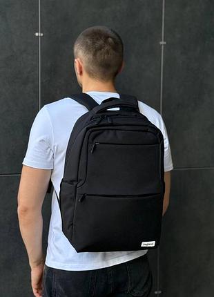 Чоловічий водонепронекний рюкзак bagland senior 17 л для ноутбука чорний