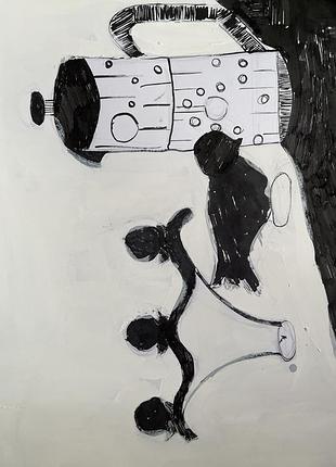 Туш перо малюнок натюрморт