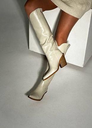 Чоботи козаки з натуральної шкіри