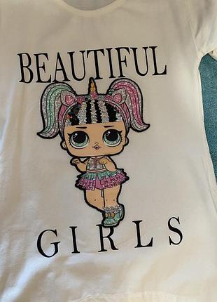 Футболка маломірить