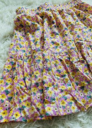 Коротка спідниця в квіти(14)