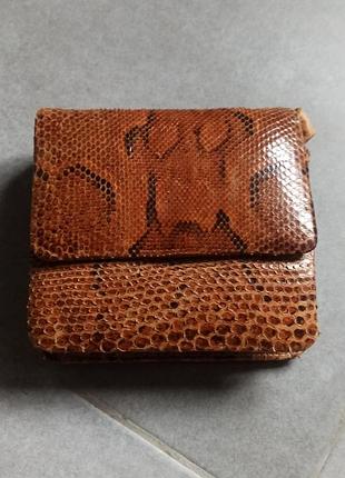 Сумка зі шкіри пітона
