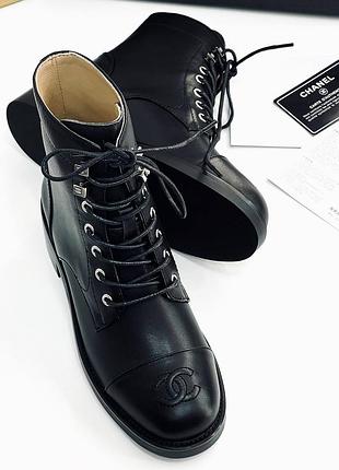 Ботинки кожаные