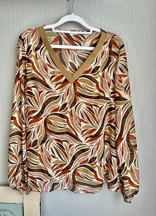 Блуза 100% шовк berkertex  silk оригінал