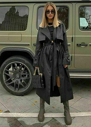 Тренч беж или черный