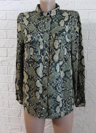 Рубашка 100% вискоза h&m в идеальном состоянии xl