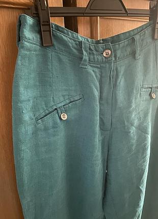 Брюки лен р.48