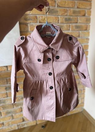 Стильний тренч для дівчинки