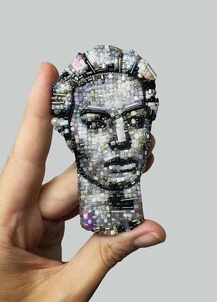 Брошка батьківщина-мати