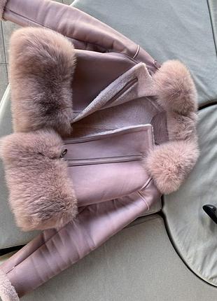 Женская дубленка