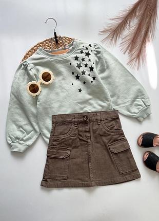 Набір світшот + спідничка на дівчинку 5-6 років