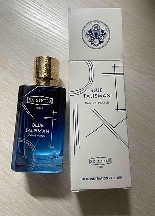 Парфюмированная вода оригинал унисекс аромат объем 100 мл blue talisman