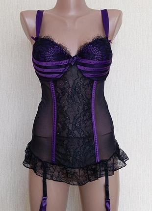 Розкішний бюстє з підтяжками