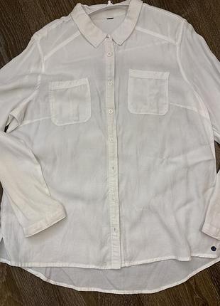 Блуза рубашка белая
