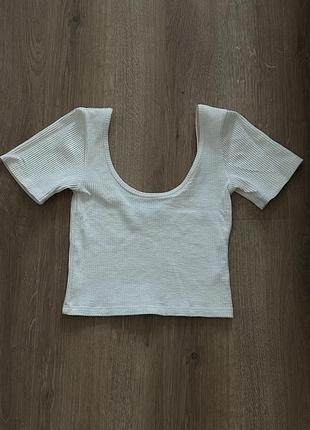 Топ білий pull&bear, розмір м