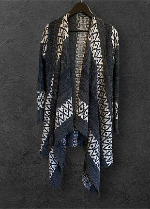 Теплий кардиган в стилі бохо