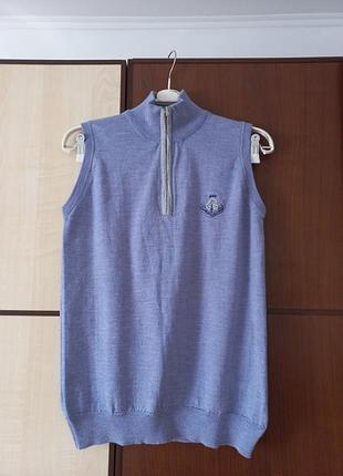 Шерстяная безрукавка