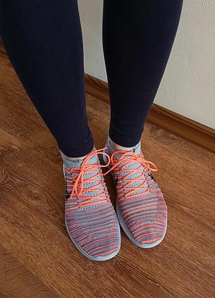 Кроссовки nike free rn motion flyknit 834585-800 оригинал р. 38 стелька 24 см