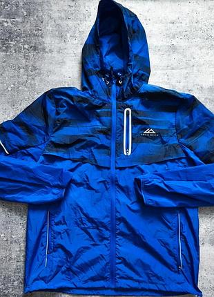 Мужская ветровка trailberg aw24 dimension - кобальтовый/темно-синий
