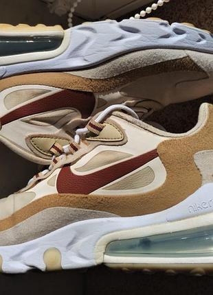 Кроссовки nike air max 270 react 'equestrian' at6174-700 оригинал р. 38 стелька 24 см