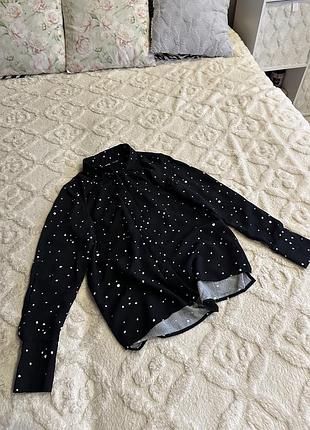 Блуза в горох