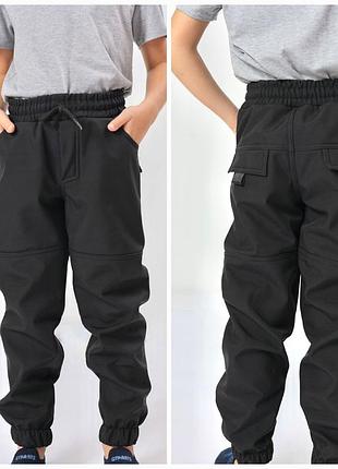 Штани теплі джогери на хлопчика