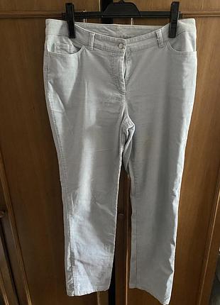 Джинсы микровельвет р.48