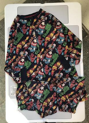 Класна якісна піжама комбінезон на змійці марвел