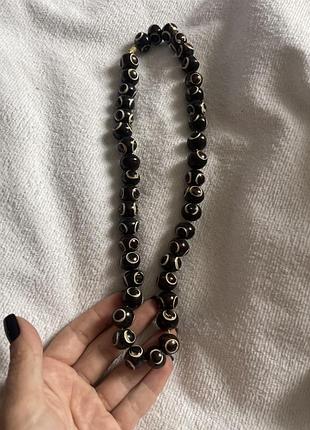 Тибетське намисто з кістки