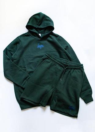 Костюм на флісі худі і шорти для хлопця для дівчини 16 р 170 см