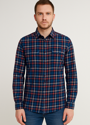 Стильна картата рубашка