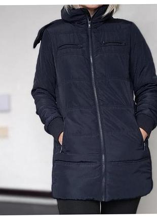 Стьогана тепла куртка з капішоном оригінал 🔥🔥🔥