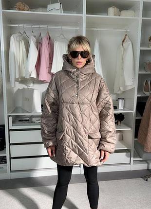 Женский теплый анорак био-пух