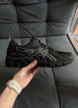 Asics gel-quantum 180 кросівки в чорному кольорі, з амортизацією gel