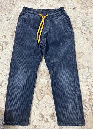 Штаны вельвет