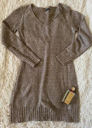 Джемпер кофта туніка 46