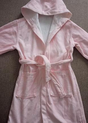 Disney халат для девочки 122/128см