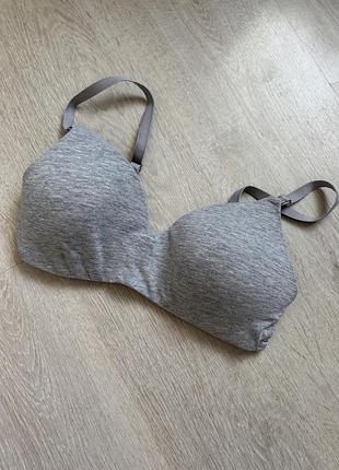 Ліф бюстгальтер для годування h&m сірий 70а