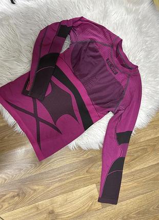 Жіночий спортивний лонгслів 🩷🖤