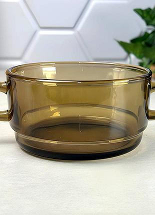 Стеклянная бульонница 350 мл